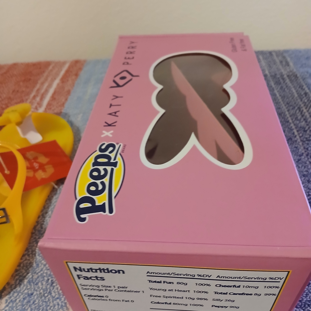 Katy Perry Collections Kids Yellow Bunny Sandals - Picture 4 of 6